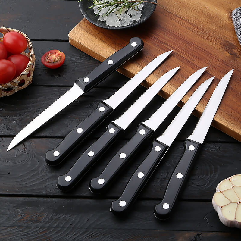Serrated Steak Knife Set - Letcase