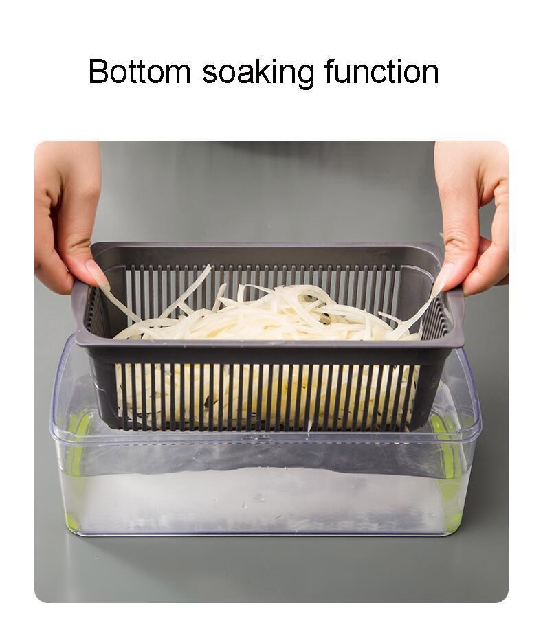 Vegetable Slicer Multifunctional Vegetable Fruit Cutting Machine - Letcase