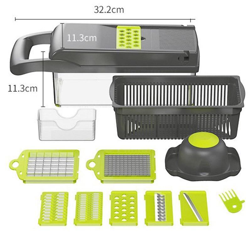 Vegetable Slicer Multifunctional Vegetable Fruit Cutting Machine - Letcase