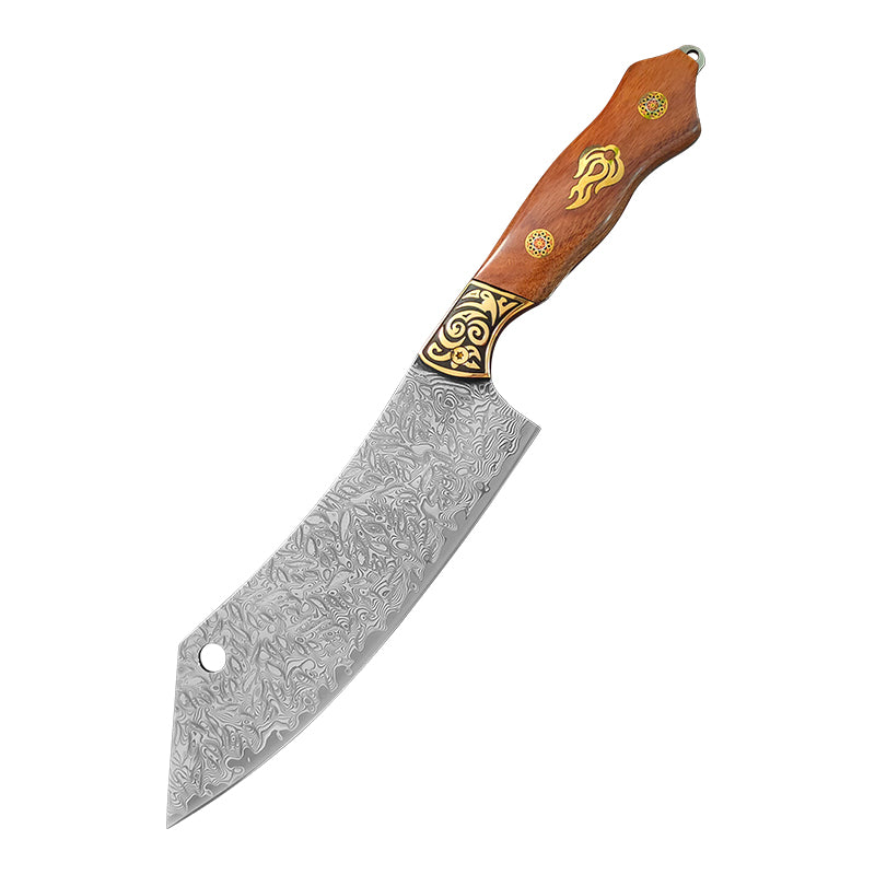 7 inch Japanese Damascus Steel Butcher Knife