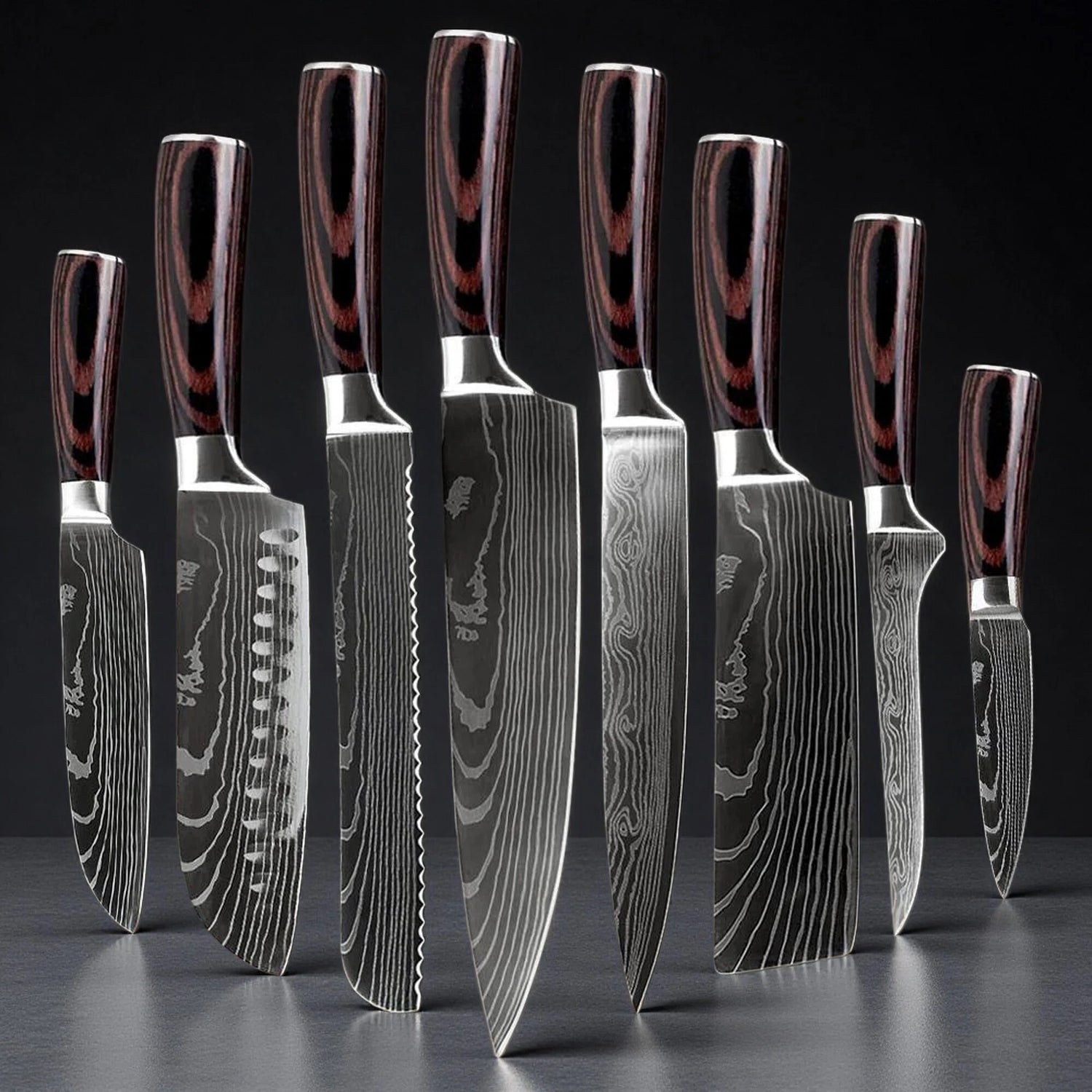 8-Piece Professional Kitchen Knife Set