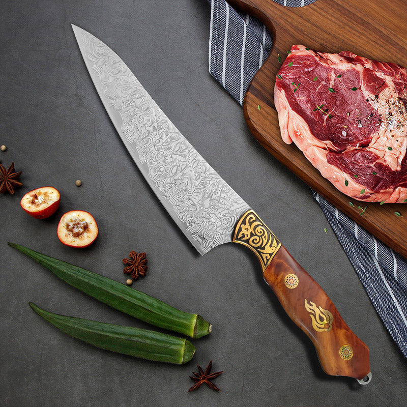 8 inch Japanese Damascus Steel Chef Knife