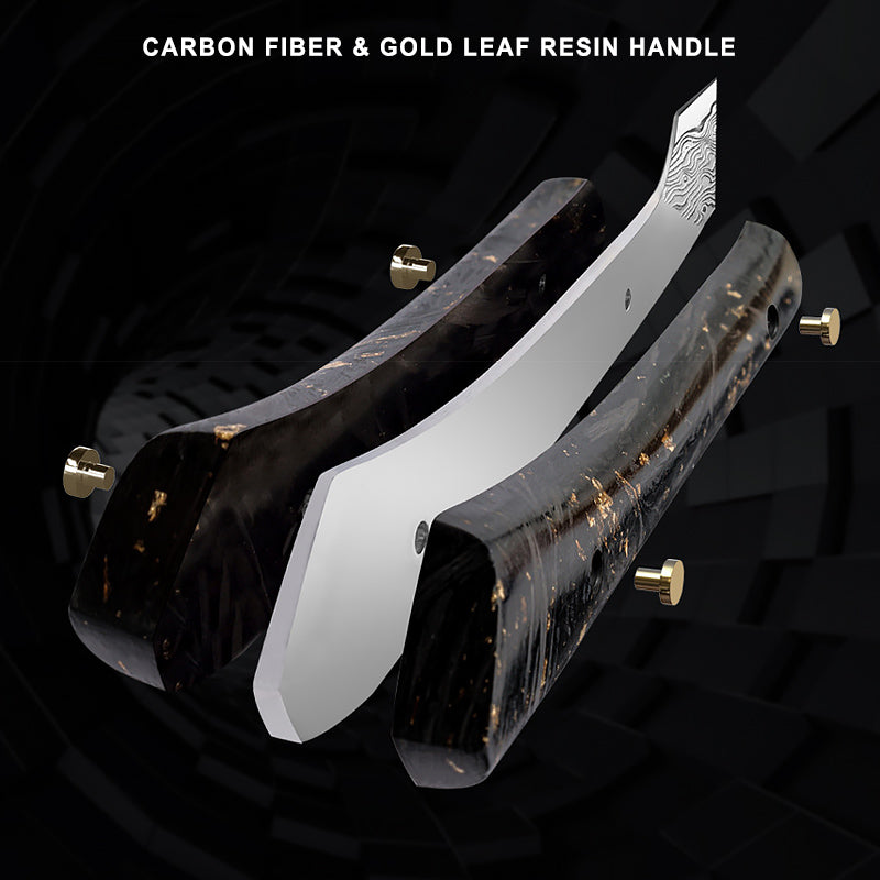 Damascus Steak Knife Set – 4