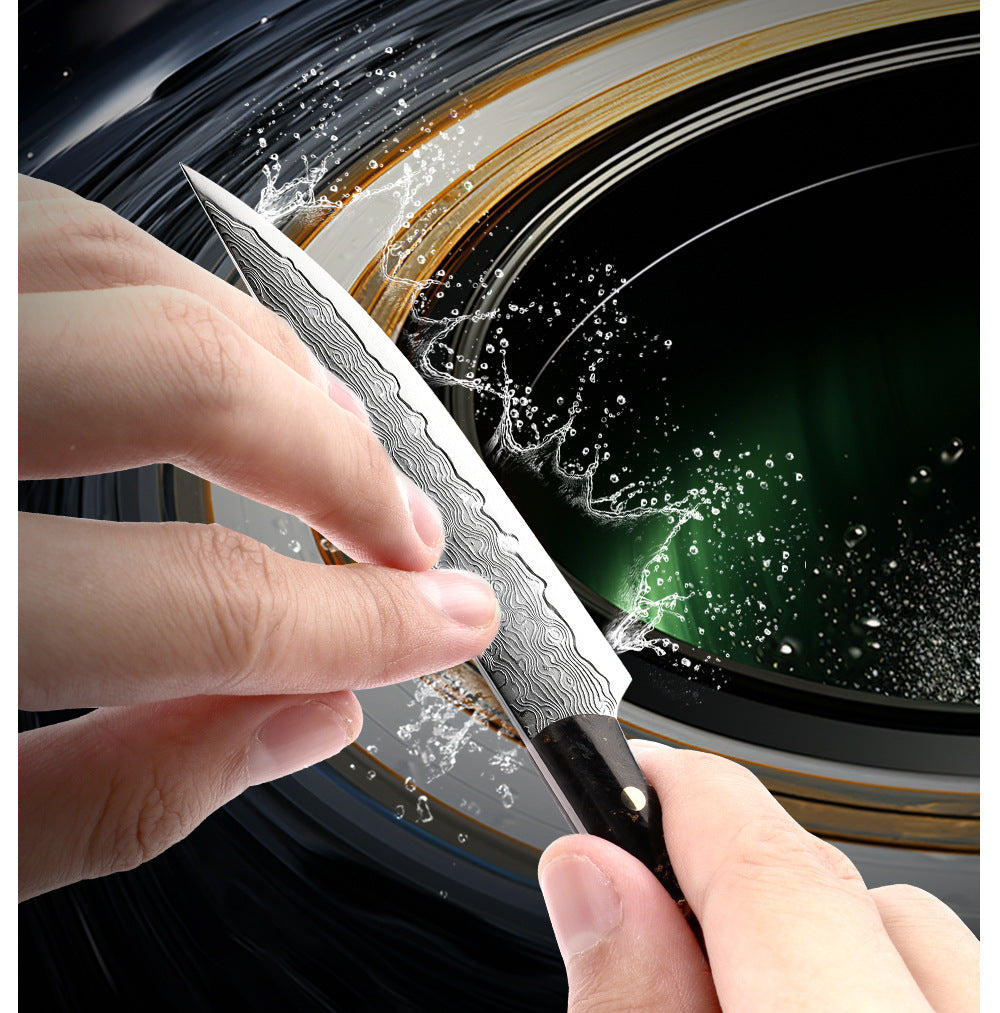 Damascus Steak Knife Set – 4