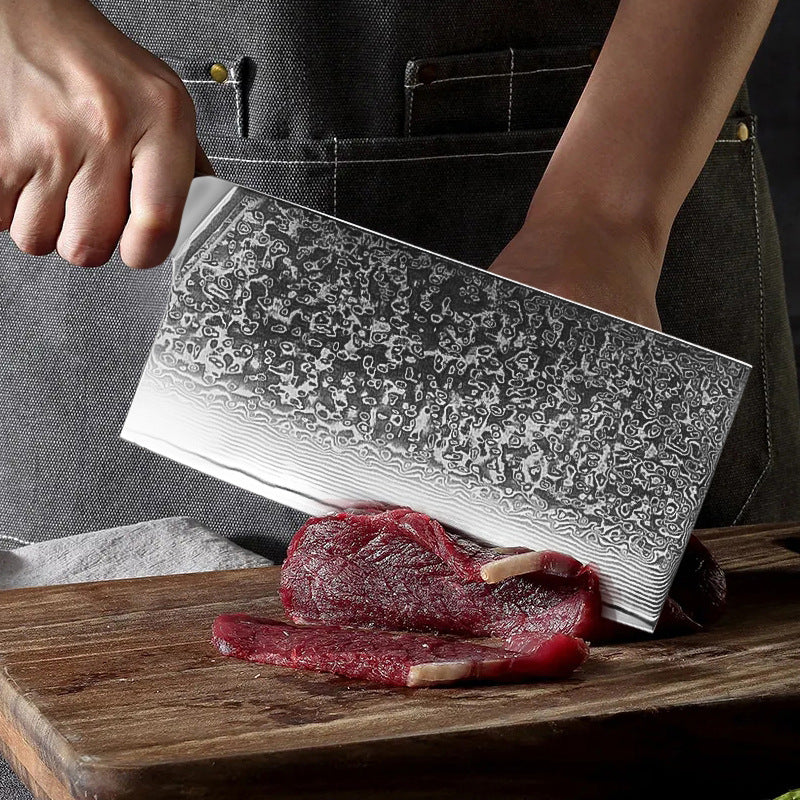Japanese 67-Layer VG10 Damascus Steel Chef Knife Set