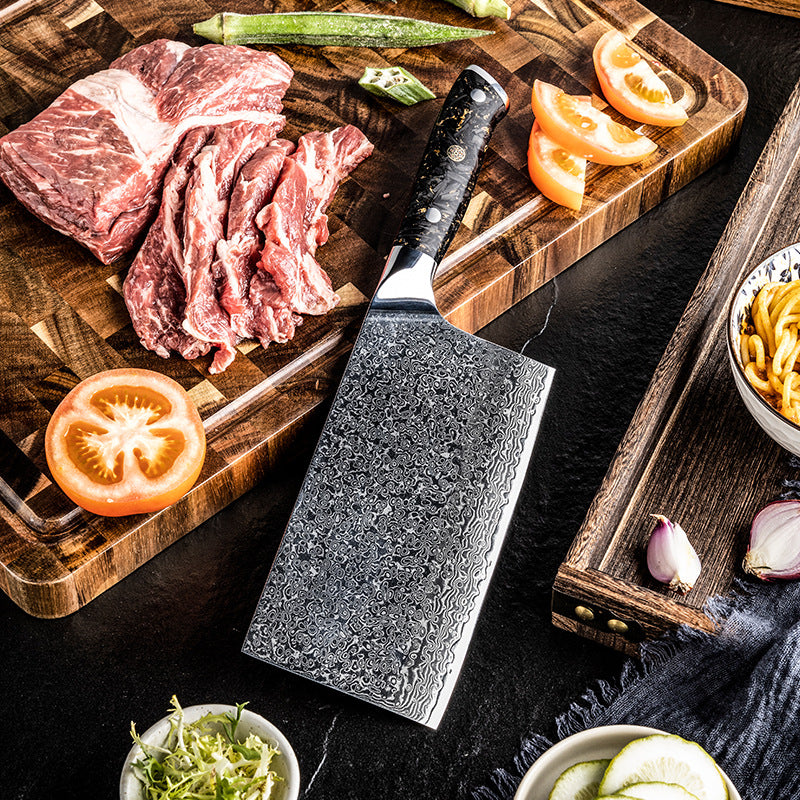 Japanese 67-Layer VG10 Damascus Steel Chef Knife Set