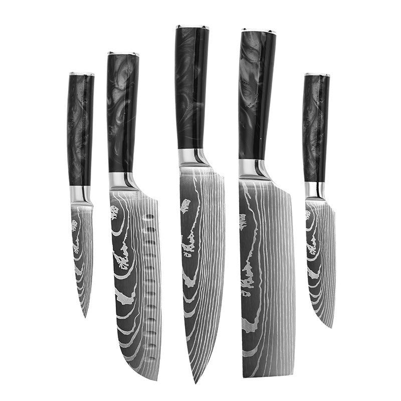 Premium High Carbon Stainless Steel Kitchen Knife Set