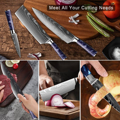 Beginner Chef Knife Set With Bag - Letcase