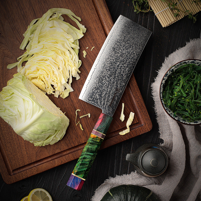 7 Inch Damascus Meat Cleaver Knife