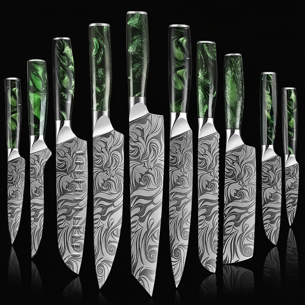 10-Piece Premium Chef Knife Set