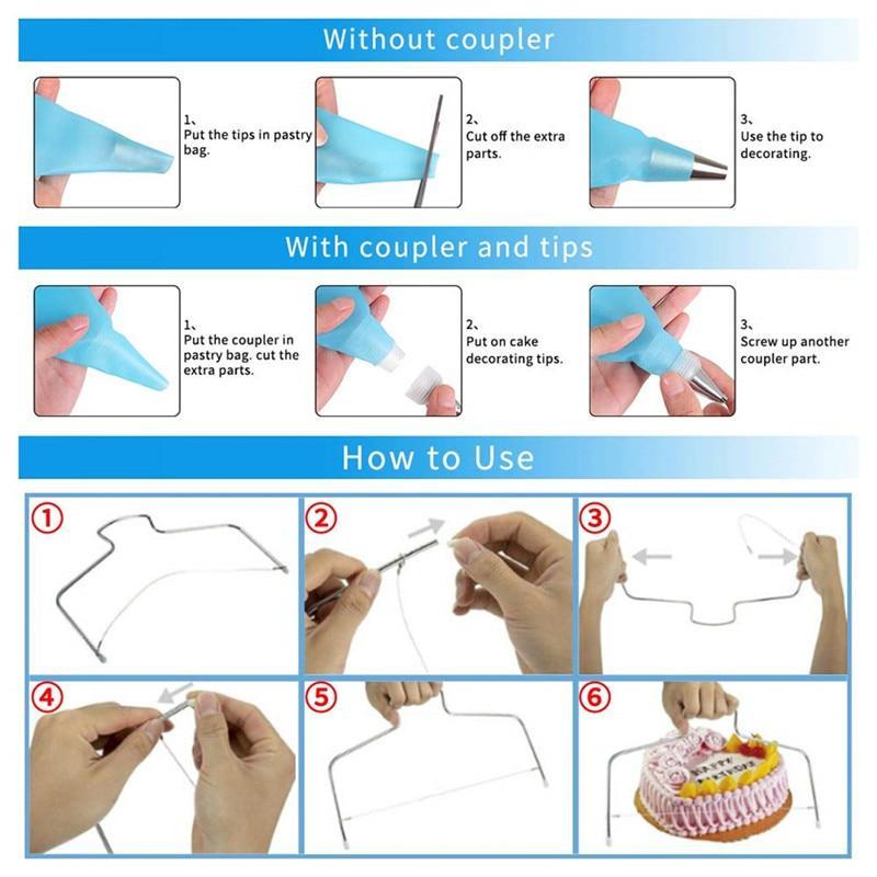 Professional Cake Decorating Kit Baking Tools For Cakes - Letcase