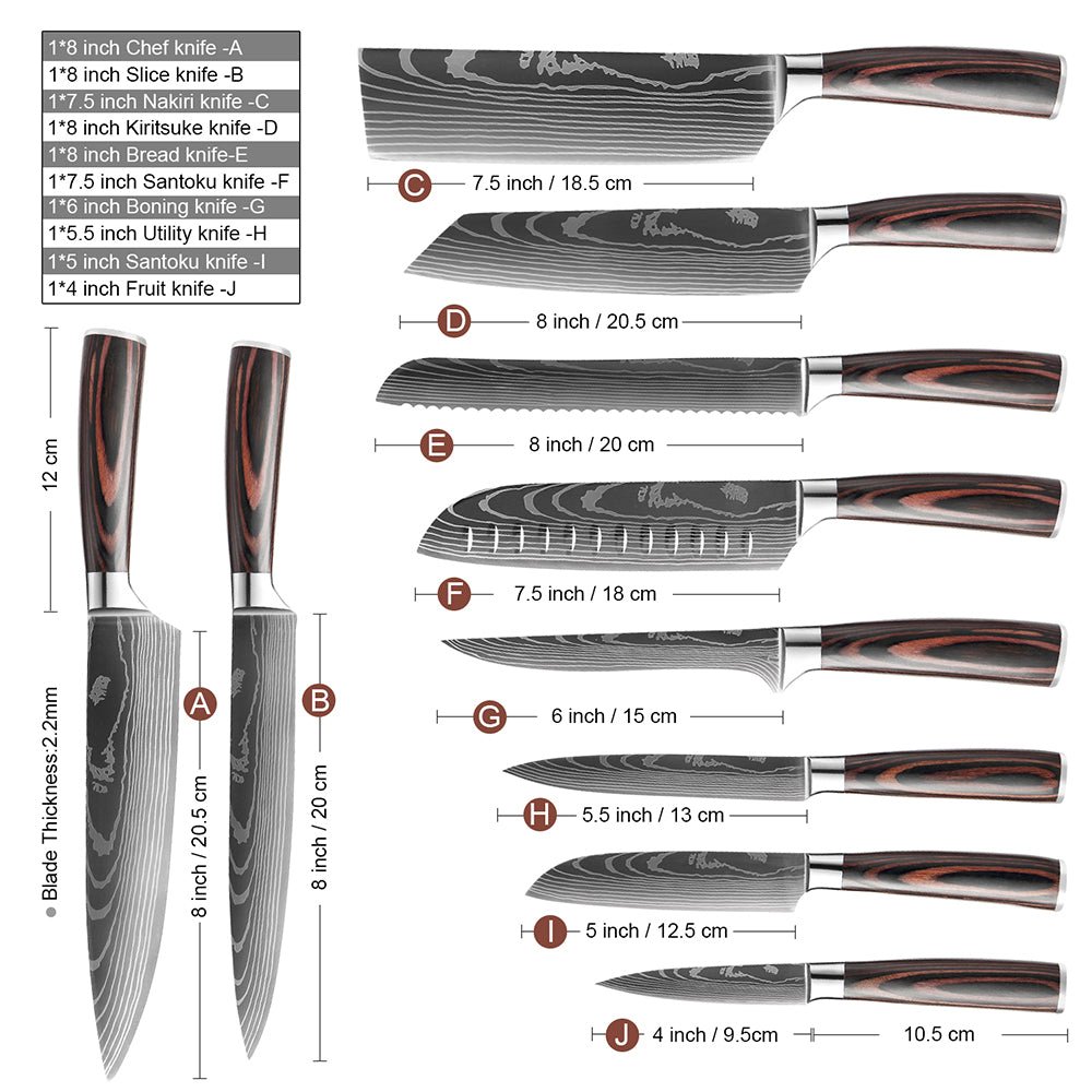 SHARP chef's knife L 40 cm