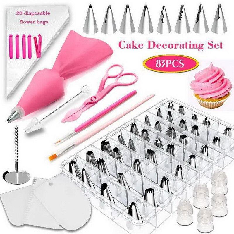 106 PCS Multifunction Cake Decorating Kit Cake Turntable Set - Letcase