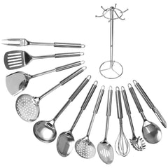 13 Pieces Stainless Steel Cooking Utensils Set - Letcase