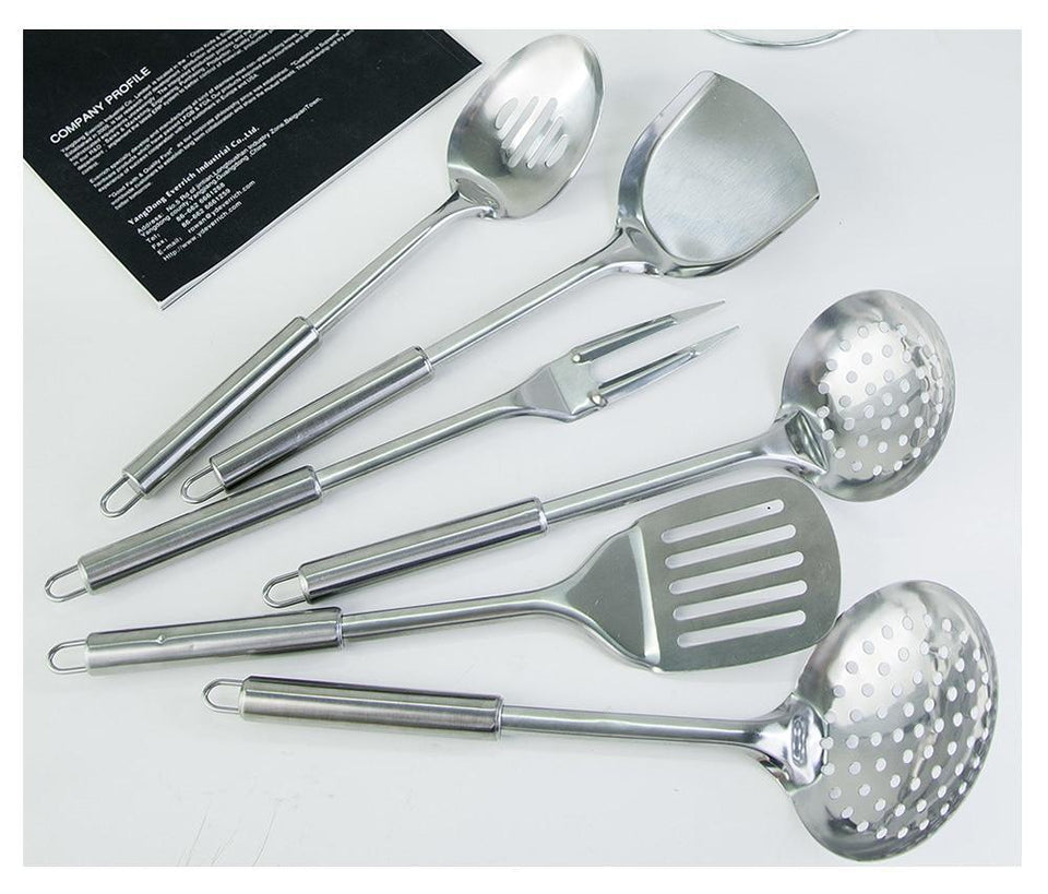 13 -Piece Stainless Steel Cooking Ladle Set