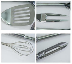 13 Pieces Stainless Steel Cooking Utensils Set - Letcase