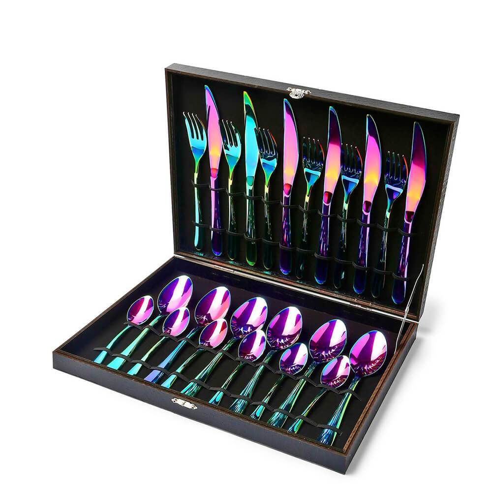24PCS Cutlery Set Dinner Set - Letcase
