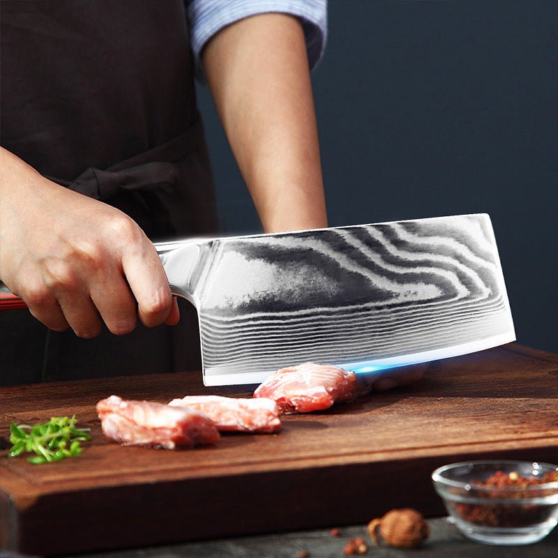 3 Piece Damascus Steel Chef Knife Set - Letcase