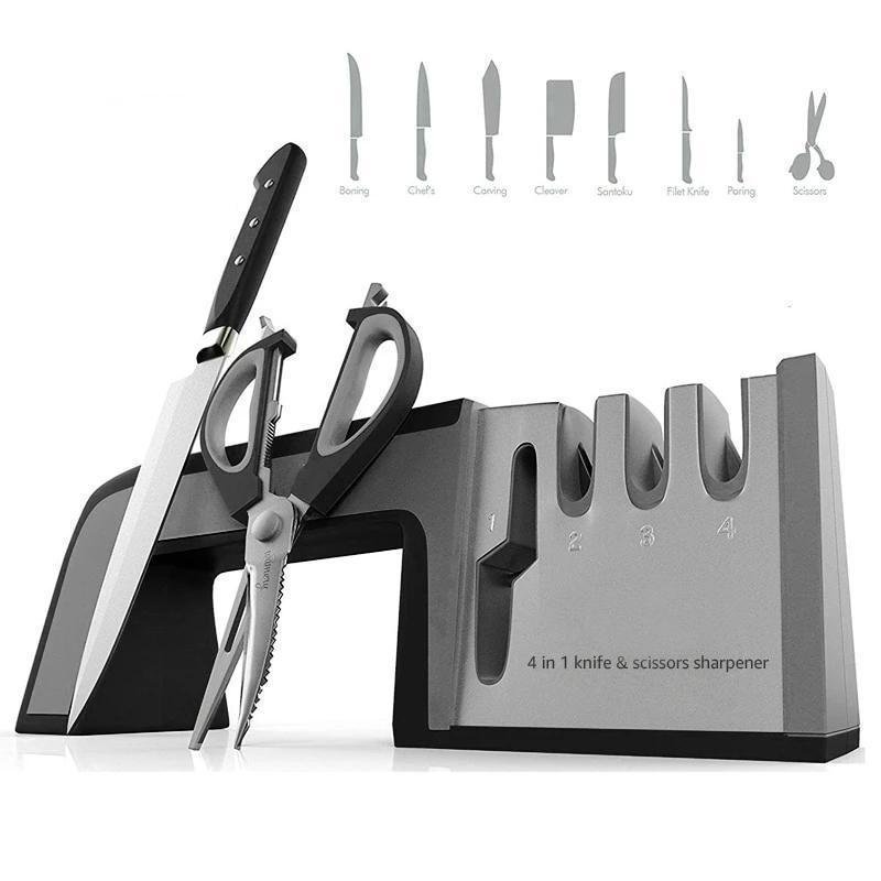 4 in 1 Professional Knife Sharpener - Letcase