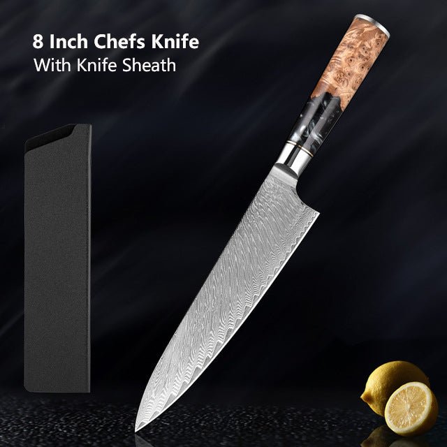 4-Pc. Knife & Sheath Set