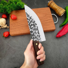 4 Piece High Carbon Stainless Steel Cleaver Knife Set - Letcase