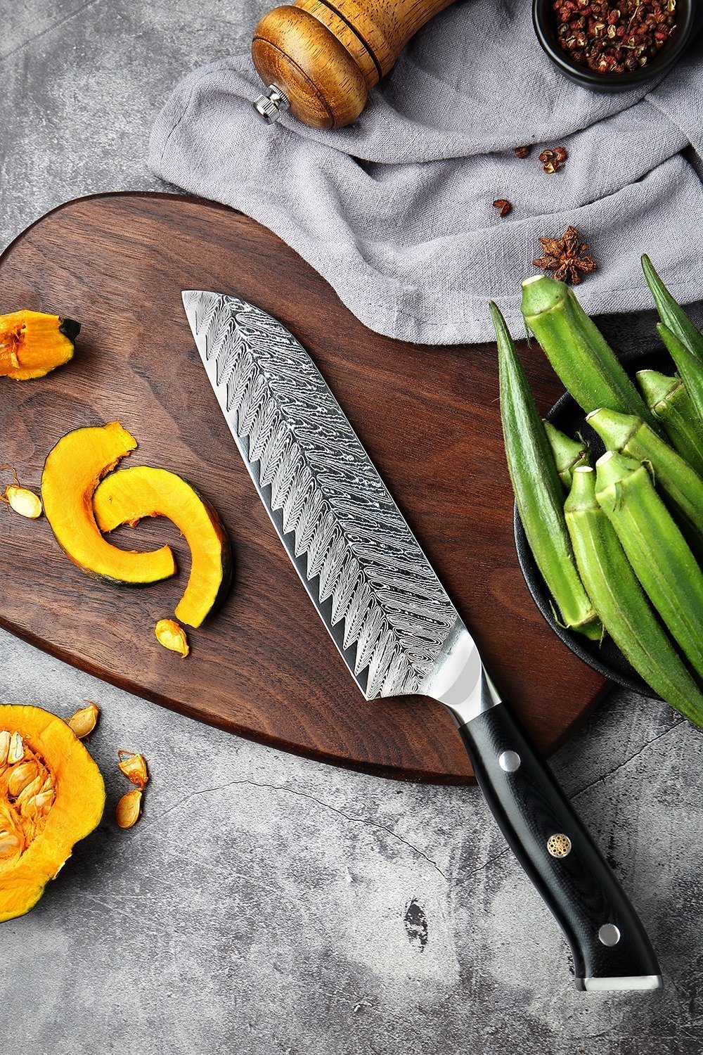 hand forged kitchen knife set | letcase knives