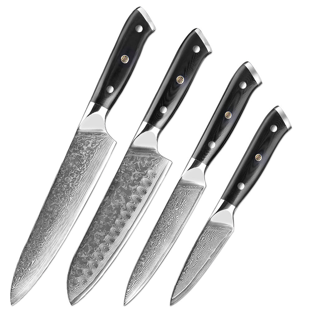 67 Layers VG10 Damascus Steel Chef Knife Set - Letcase