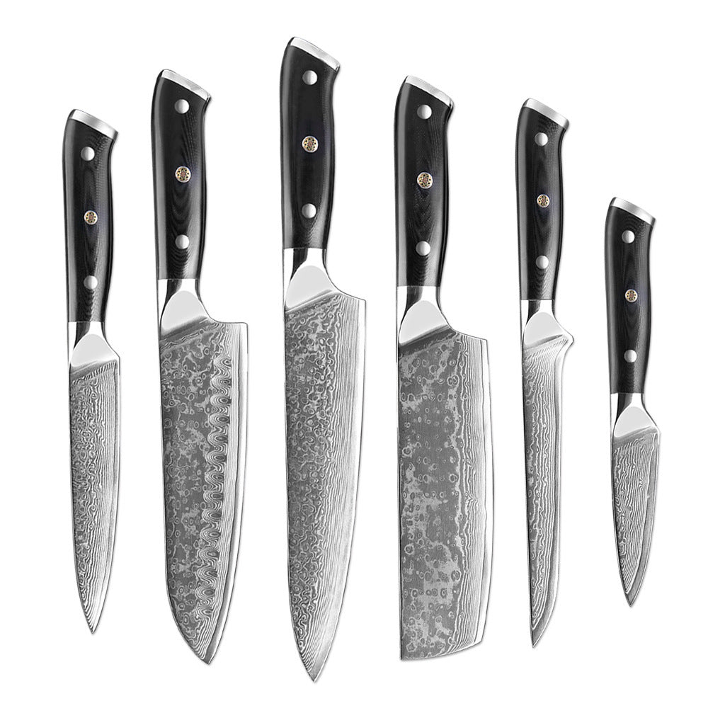 67 Layers VG10 Damascus Steel Chef Knife Set - Letcase