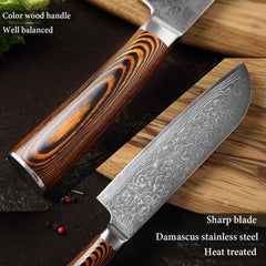 7 Piece Chef Knives Set - Letcase