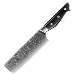 7-Piece Damascus Knife Set With VG10 Steel Core - Letcase