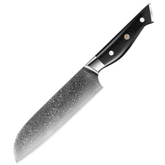 7-Piece Damascus Knife Set With VG10 Steel Core - Letcase