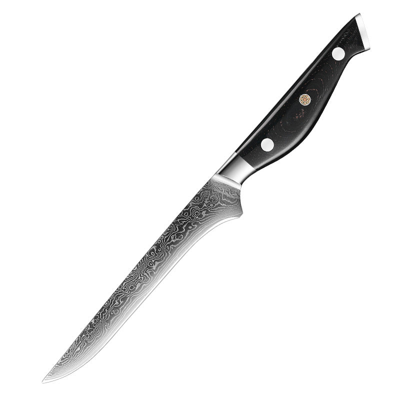 7-Piece Damascus Knife Set With VG10 Steel Core - Letcase