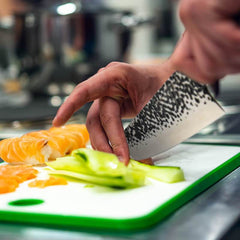 7 Pieces Cooking Knife Set, Hand Forged Kitchen Knives Set - Letcase