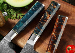 8" Chef's Knife Professional Damascus Kitchen Knife - Letcase