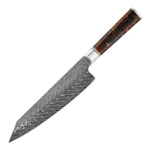 8" Chef's Knife Professional Damascus Kitchen Knife - Letcase