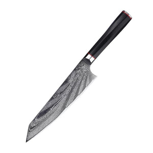 8" Hand Forged Damascus Steel Chef Knife - Letcase