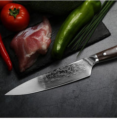 8-Inch Chef Knives High Carbon German Forged Steel - Letcase