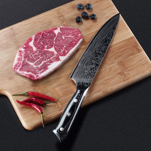 8-Inch Chef Knives High Carbon German Forged Steel - Letcase