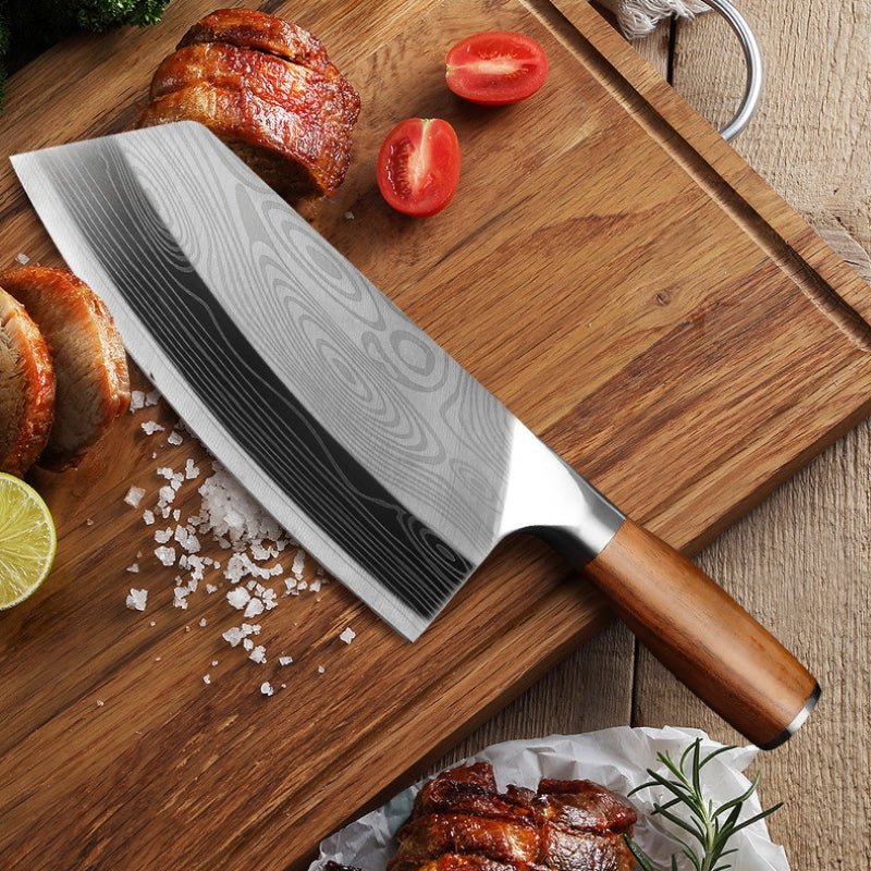 8 Inch Cleaver Butcher Knife - Letcase