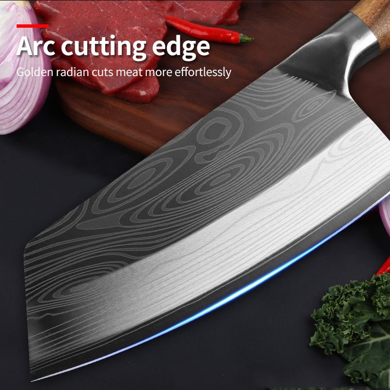 8 Inch Cleaver Butcher Knife - Letcase