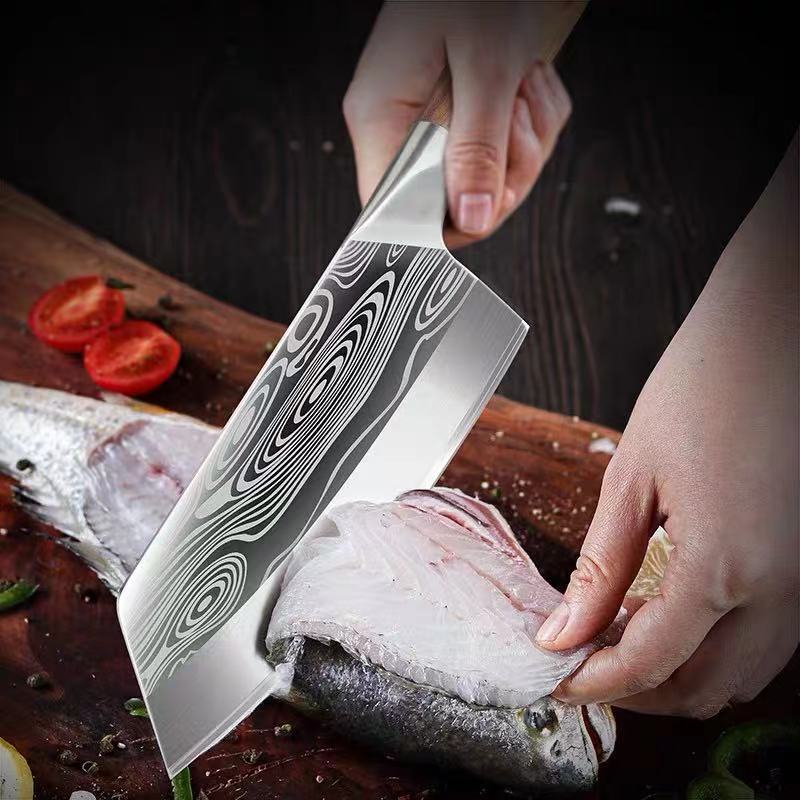 8 Inch Cleaver Butcher Knife - Letcase