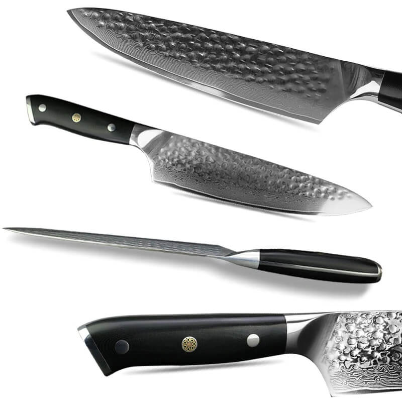 8 inch 67 layer Damascus steel knife