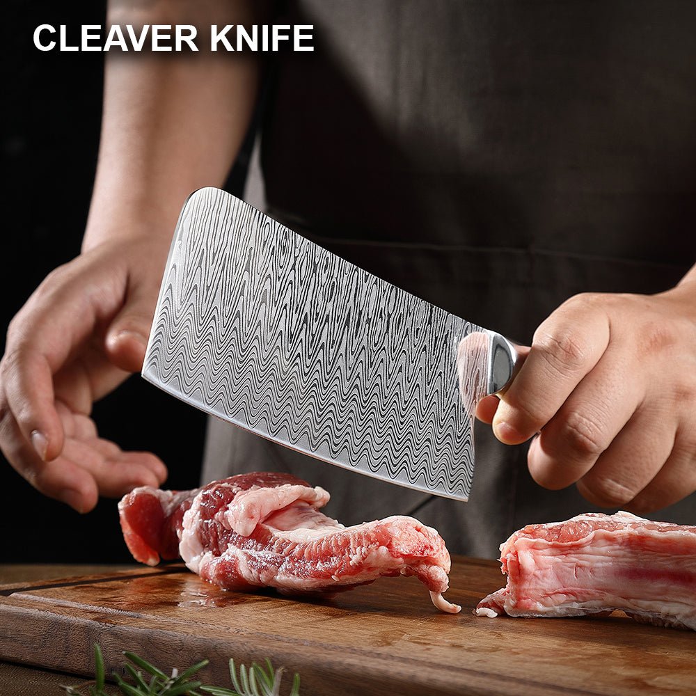 8 Piece Professional Chef Knife Set - Letcase