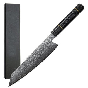 8.2 Inch Handmade Damascus Chef Knife - Letcase