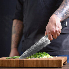8 inch 67 layer Damascus steel kitchen knife