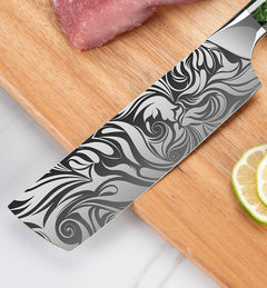 9 Piece Professional Kitchen Knives Set - Letcase