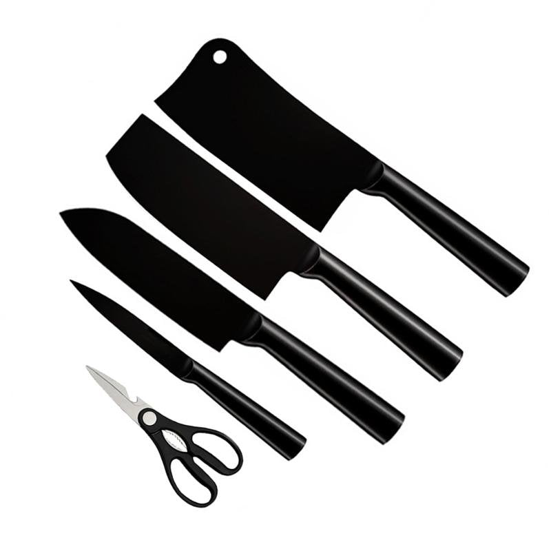 Matte Black Knife Set