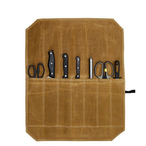 Canvas Knife Roll Bag - Letcase