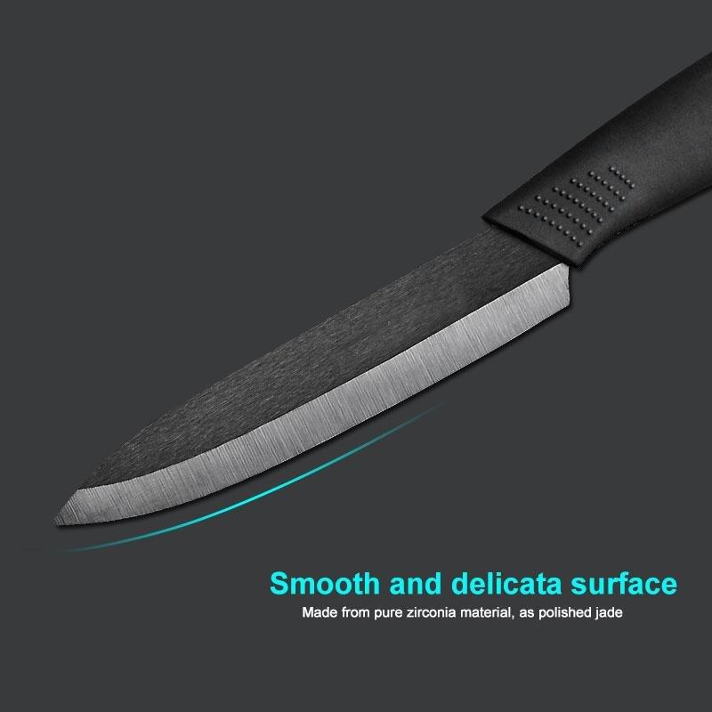 Ceramic Knife Set With Block - Letcase