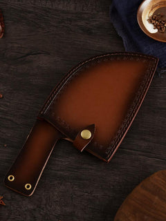 Cleaver Knife Leather Sheath - Letcase